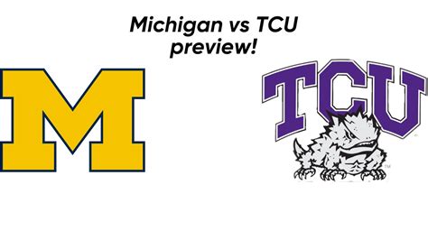 Michigan Vs Tcu Preview 2022 College Football Playoff Semifinal Vrbo