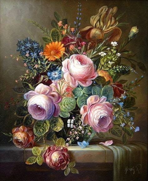 Pin By Zara Westwood On Paintings Flower Art Painting Flower