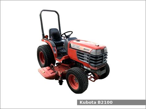 Kubota B2100 Compact Utility Tractor Review And Specs Tractor Specs