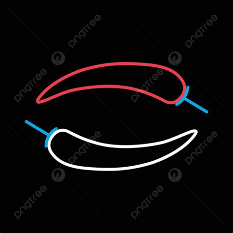 Red Hot Chili Peppers Vector Icon Vegetable Organic Design Mexican Vector Organic Design