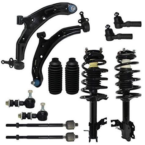 Detroit Axle Brand New Complete 12 Piece Front Suspension Kit For