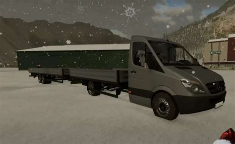 Sprinters And Trailers V Fs Mod Farming Simulator Mod