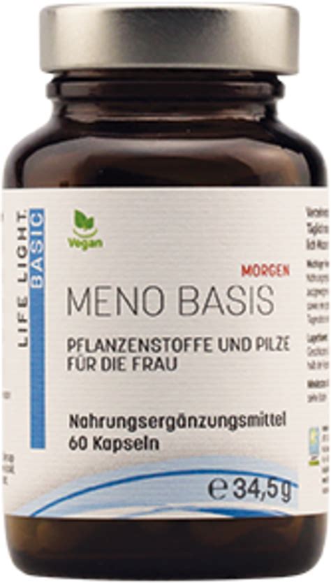 Meno Basis Morgen 60 Kapseln Life Light Vitalabo