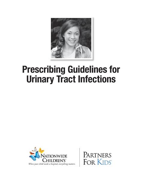 Pdf Prescribing Guidelines For Urinary Tract Infections Dokumen Tips