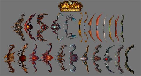 Cataclysm Weapon Bows By Maxdemon6 On Deviantart