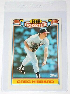 Topps Baseball Rookies Commemorative Set Greg Hibbard Card