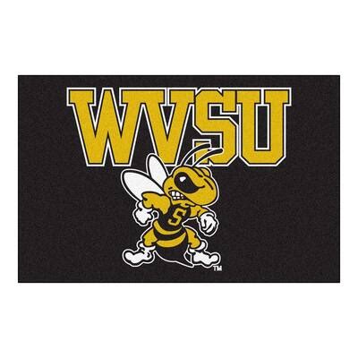 FANMATS NCAA West Virginia State University WVSU Logo Black 1 ft. 7 in ...