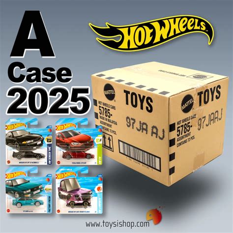 Hot Wheels Tekli Arabalar A Case Adetlik Kutu