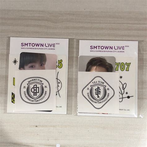 Smcu Express Ar Tattoo Sticker Set Smtown Live 2022 Jeno Jaehyun Sealed