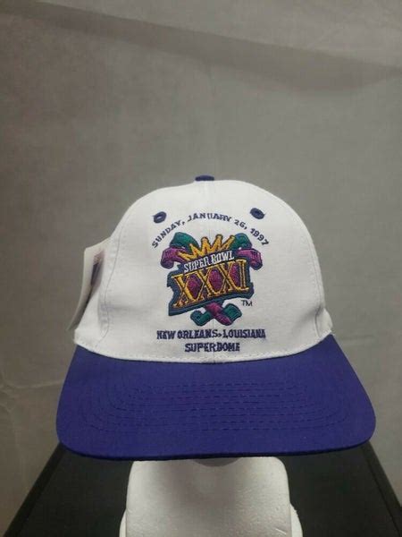 Vintage NWT Super Bowl XXXI Logo 7 Snapback Hat NFL | SidelineSwap