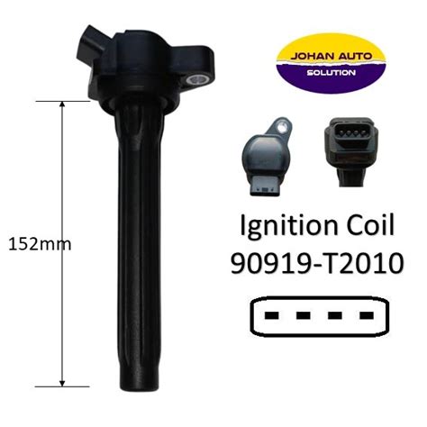 Ignition Coil Bezza 1 3 Myvi D20N 2018 Toyota Vios NCP 151 2016