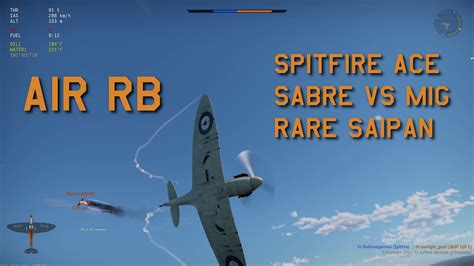 War Thunder Spitfire Mk Iia F F Sabre P L Lo Lightning On