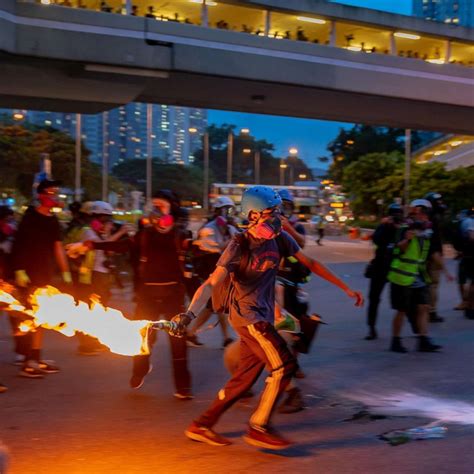 Dramatic images from the Hong Kong protests - ABC News