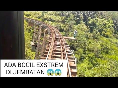 Back Ride Naik Kereta Api Serayu Melintasi Jalur Lintas Pegunungan Jawa