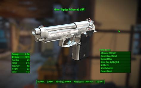 M9a1 Standalone Pistol 日本語化対応 武器 Fallout4 Mod データベース Mod紹介・まとめサイト