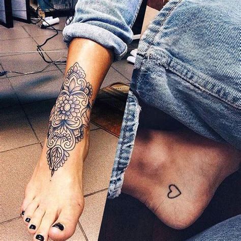 Les Plus Beaux Tatouages De Pied Beau Tatouage Tatouage Pied Femme