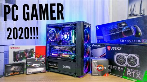 MONTER SON PC GAMER CONFIG 2020 YouTube