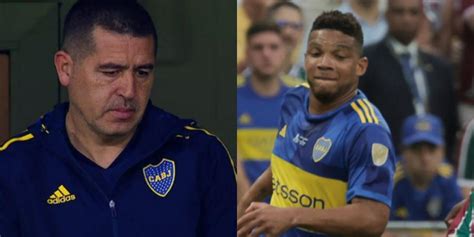 Juan Román Riquelme Reaccionó Expulsión De Frank Fabra Final De Copa