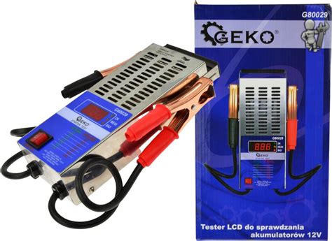 TESTER MIERNIK AKUMULATORA LCD 12V OPOROWY G80029 za 99 90 zł z Kietrz