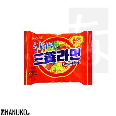 Samyang Original Ramen 120g Korean Instantnoodle Nanukode