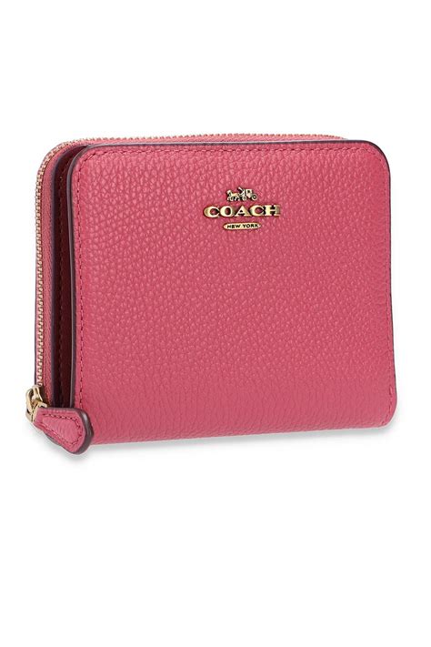 Introducir 73 Imagen Coach Pink Wallet Small Abzlocalmx