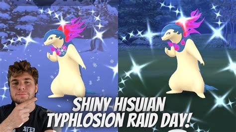 Hisuian Typhlosion Raid Day In Pokemon Go YouTube