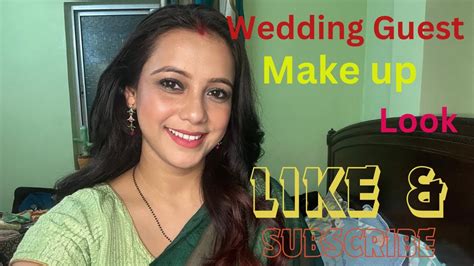 Wedding Guest Make Up Look Youtube