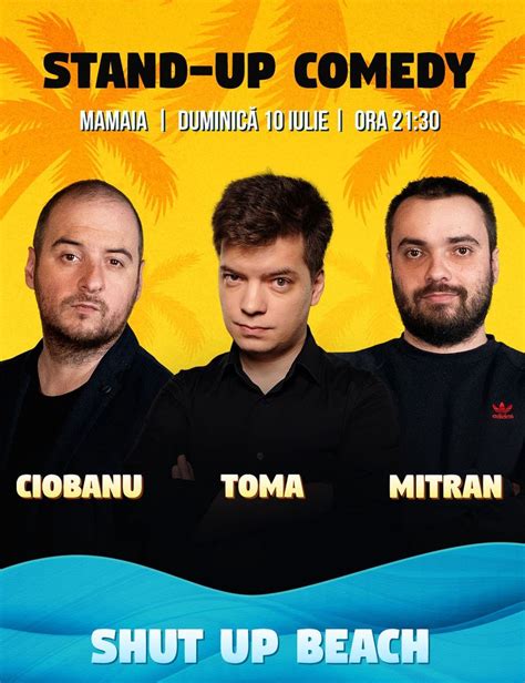 Bilete Constanta Stand Up Comedy cu Andrei Ciobanu Toma și Mitran