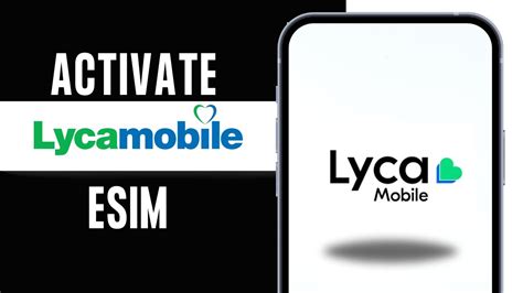 How To Activate Lycamobile Esim Easy Youtube