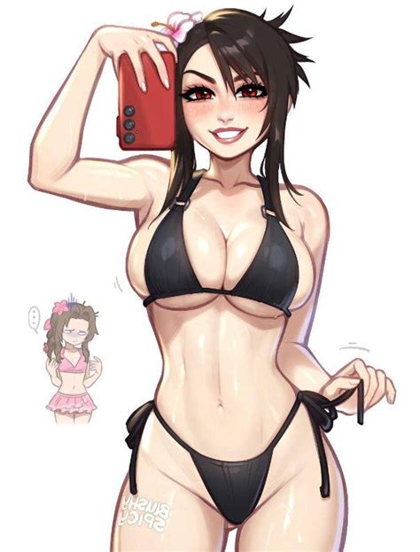 Bikini Tifa Blushyspicy Final Fantasy 7 Rebirth Hentai Blue