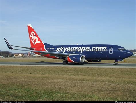 OM NGE SkyEurope Airlines Boeing 737 76N WL Photo By Andreas Traxler