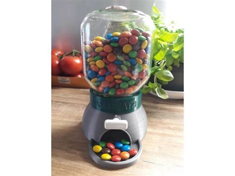 Nutella Jar Candy Dispenser by sui77 | Download free STL model ...