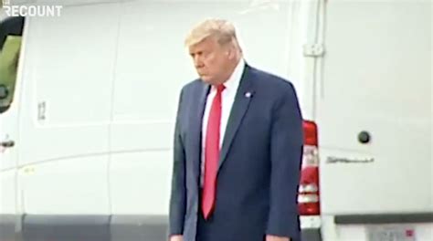 Watch Trump S Sad Walk Of Shame After Ending Disastrous Interview