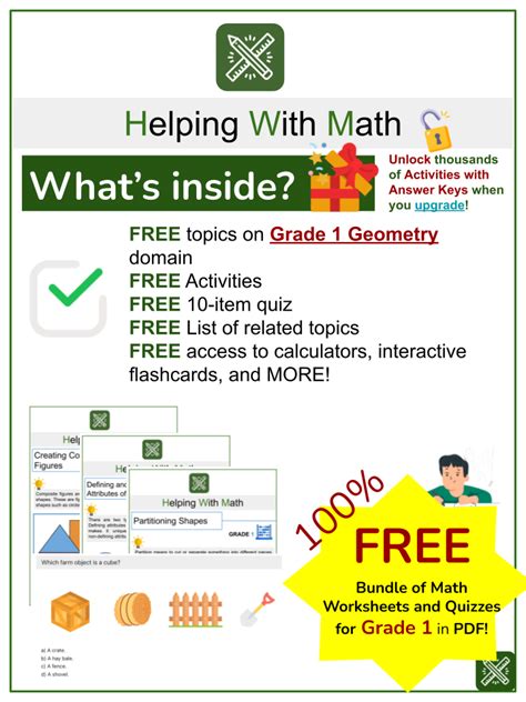 1st Grade Math Worksheets Common Core Aligned Resources Worksheets