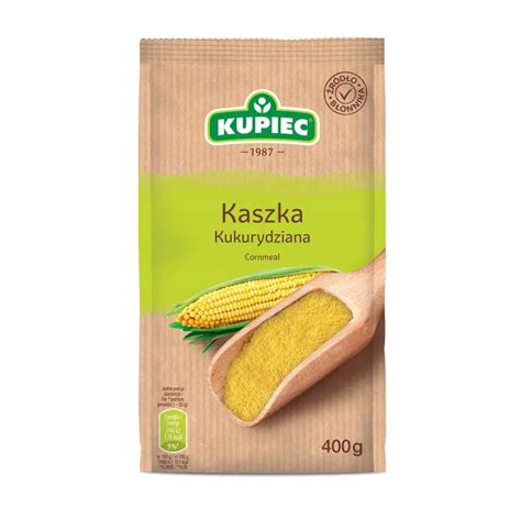 Kasza kukurydziana paczkowana Kupiec 0 4 kg porównaj ceny Allegro pl