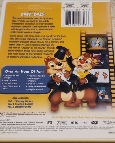 Walt Disneys Classic Cartoon Favorites Volume 4 Starring Chip N Dale