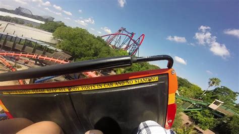 Scorpion Onride Busch Gardens Tampa YouTube