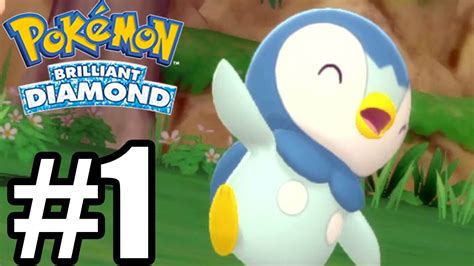 Pokémon Brilliant Diamond Gameplay Walkthrough Part 1 YouTube