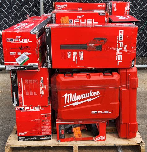 Milwaukee Tool Pallet Lot Id As Is Untested Customer