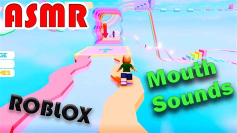 ⭐ Asmr Roblox 🌸 Super Fun Obby 🌸 Mouth Sounds Youtube