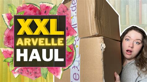 Frederike SCHNÄPPCHENJÄGERIN ARVELLE HAUL live Unpacking 22