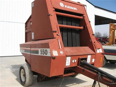 Hesston 550 Round Baler Bigiron Auctions