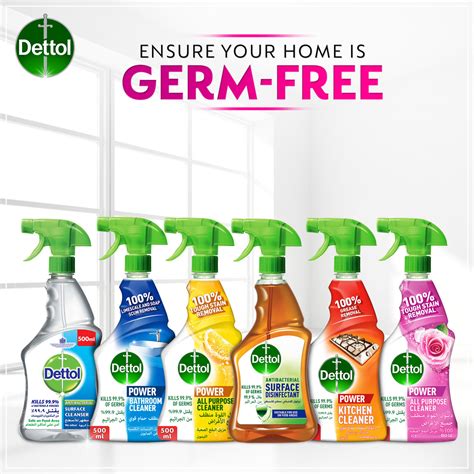 Dettol Healthy Home Rose All Purpose Cleaner Trigger Spray 500 Ml Online At Best Price Kitchen