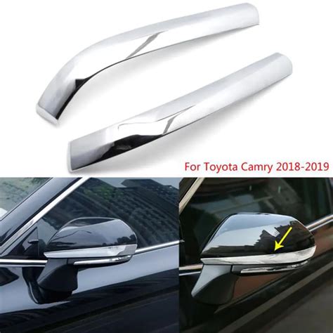 Car Molding Chrome Trim For Toyota Camry 201 2019 Side Rearview Mirror