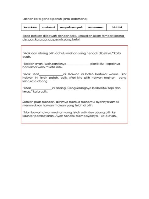 Latihan Kata Ganda Penuh Pdf