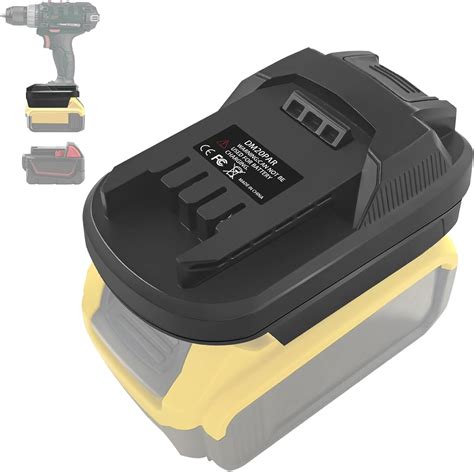 Tpdl Battery Adapter For Parkside V Power Tool For Dewalt V