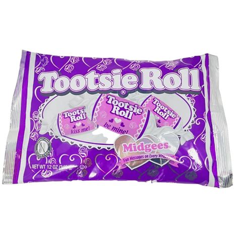 Tootsie Roll Valentine Midgees 12oz Candy Funhouse Candy Funhouse Ca