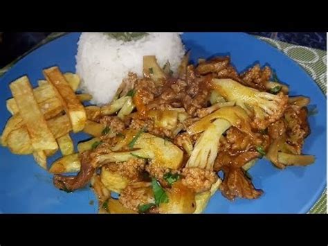 Saltado De Coliflor Con Un Toque Personal