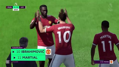 Manchester United Liverpool Fifa 18 Youtube