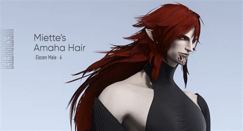 Lost Ark Warrior Hair Hair For M Elezen 9 And M Viera 2 Highlights